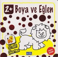 Boya ve Eğlen Kırmızı Kitap Parıltı Yayınları