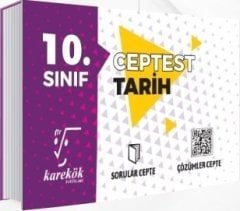 10. Sınıf Tarih Cep Test Karekök Yayınları