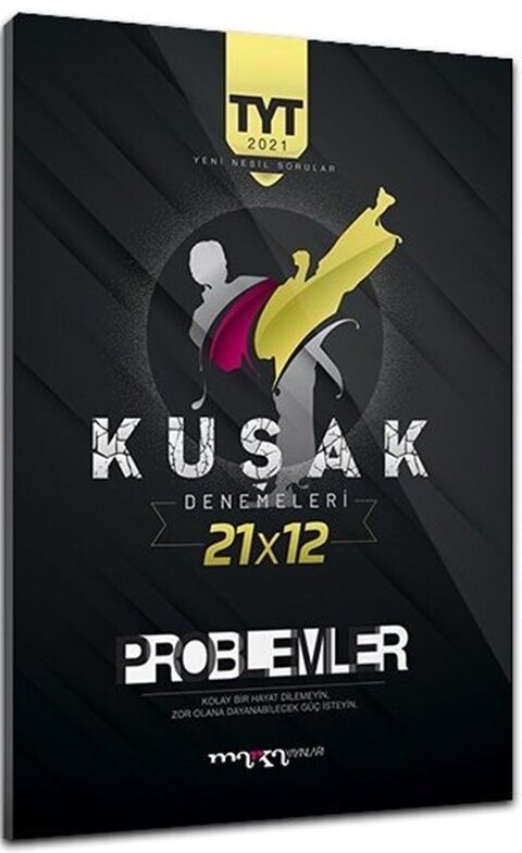 2021 TYT Problemler Kolaydan Zora 21x12 Kuşak Deneme Marka Yayınları