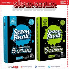 Pegem 2024 KPSS Lisans ve Eğitim Bilimleri Sezon Finali Deneme Seti 2 Kitap