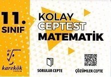 11. Sınıf Matematik Kolay Cep Test Karekök Yayınları