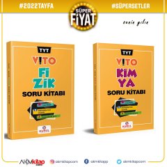 Kurul Yayınları TYT Vito Fizik ve Kimya Soru Bankası Seti 2 Kitap