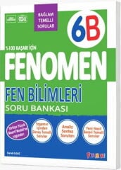 6. Sınıf Fen Bilimleri B Soru Bankası Fenomen Okul Yayınları
