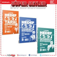 Benim Hocam 2026 KPSS Tarih Coğrafya ve Vatandaşlık Deneme Seti 3 Kitap