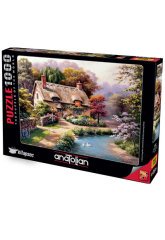 Anatolian Patikadaki Konak 1000 Parça Puzzle