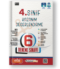 4. Sınıf 6 KDS Kazanım Değerlendirme Sınavı DenemeBank