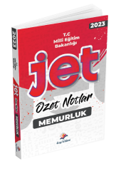 2023 MEB Memur JET Özet Notlar Dizgi Kitap