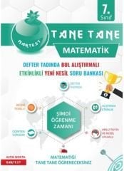 7. Sınıf Matematik Yeşil Defter Tadında Tane Tane Nartest Yayınları