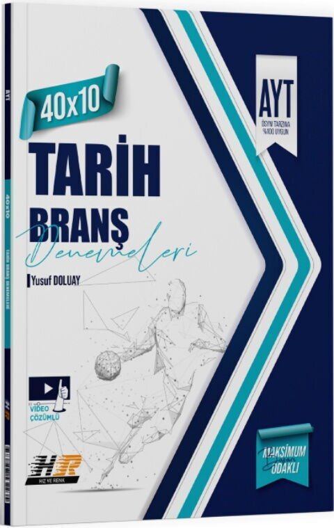 AYT Tarih 40x10 Denemeleri Hız ve Renk Yayınları
