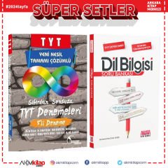 Doktrin TYT 5 li Deneme ve AKM Dil Bilgisi Soru Bankası Seti 2 Kitap