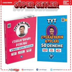 KR Akademi TYT Coğrafyanın Kodları Video Ders Notları ve Deneme Seti 2 Kitap