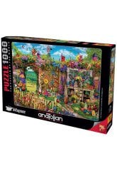 Anatolian Kalabalık Bahçe 1000 Parça Puzzle