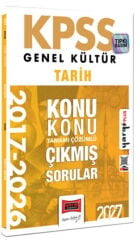 2027 KPSS Genel Kültür Tarih Konu Konu Tamamı Çözümlü 10 Yıl Çıkmış Sorular Yargı Yayınları