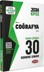 KPSS Coğrafya 30 Deneme Data Yayınları