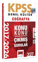 2027 KPSS Genel Kültür Coğrafya Konu Konu Tamamı Çözümlü 10 Yıl Çıkmış Sorular Yargı Yayınları