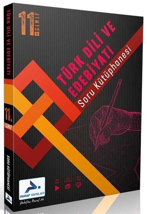 11. Sınıf Türk Dili ve Edebiyatı Soru Kütüphanesi Soru Bankası Paraf Yayınları