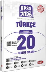 2026 KPSS Türkçe Ultra 20 Deneme Data Yayınları