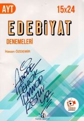 AYT Edebiyat 15x24 Denemeleri Yayın Denizi Yayınları