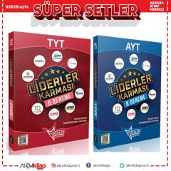 Liderler Karması TYT ve AYT 8 Deneme Seti 2 Kitap