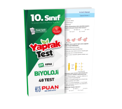 10. Sınıf Biyoloji Yaprak Test Puan Yayınları