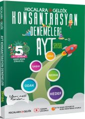 AYT Konsantrasyon Denemeleri Eşit Ağırlık 5 li Tamamı Çözümlü Hocalara Geldik