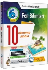 6 Sınıf Fen Bilimleri 10 Deneme Çanta Yayınları