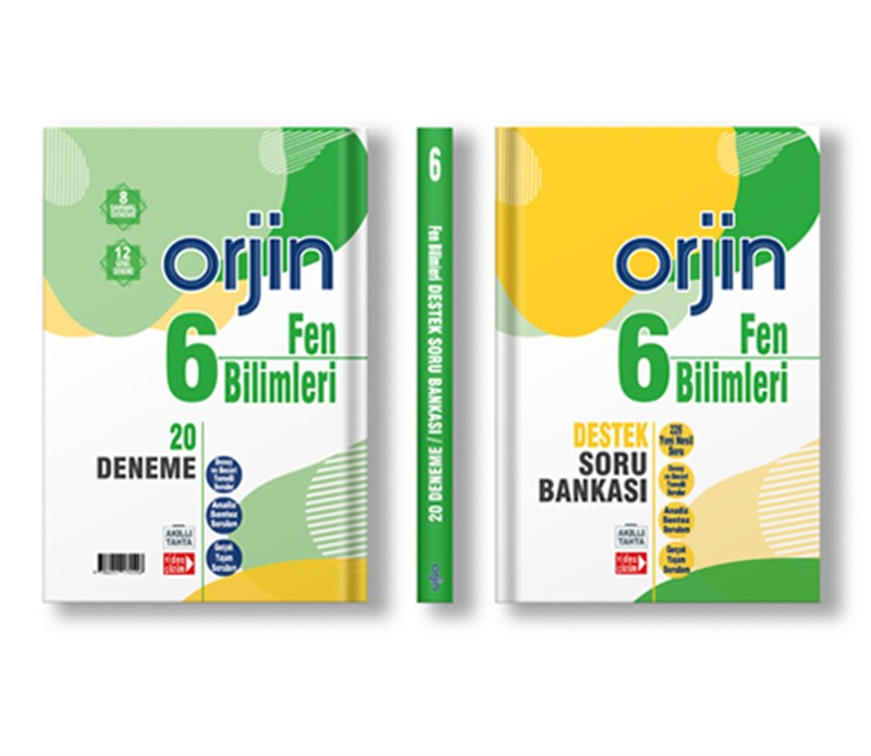 6. Sınıf Fen Bilimleri Orjin Destek Soru Bankası Gama Okul Yayınları