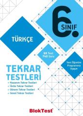 6.Sınıf Türkçe Tekrar Testleri BlokTest Yayınları
