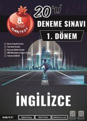 8. Sınıf İngilizce 1. Dönem Mod 20 Deneme Nartest Yayınları