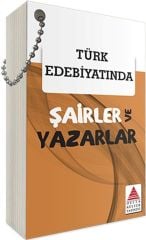 Türk Edebiyatında Şairler ve Yazarlar Kartları Delta Kültür