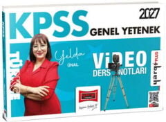 2027 KPSS Genel Yetenek Türkçe Video Ders Notları Yargı Yayınları