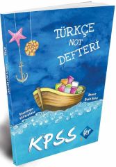 KPSS Türkçe Not Defteri KR Akademi