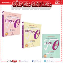 Karekök Limit Türev ve İntegral Sıfır Seti 3 Kitap
