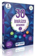 8. Sınıf İngilizce 30 lu Branş Denemesi Yanıt Yayınları