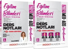 2027 MEB AGS Akademisi Eğitim Bilimleri ve Türk Milli Eğitim Sistemi Video Ders Notları Seti İndeks Akademi