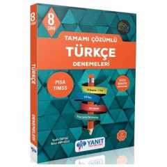 8. Sınıf Türkçe Tamamı Çözümlü Denemeler Yanıt Yayınları