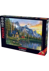Anatolian Puzzle 1000 Parça Dağevinde Günbatımı