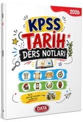 2026 KPSS Tarih Ders Notları Data Yayınları