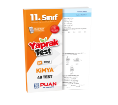 11. Sınıf Kimya Yaprak Test Puan Yayınları