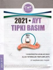 2021 AYT Tıpkı Basım Çap Yayınları
