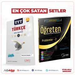 Limit Yayınları TYT Türkçe Soru Bankası ile Problemler 2 Gür Yayınları 2 Kitap Set