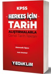 KPSS Herkes İçin Tarih Araştırmalarla Genel Tarih Tekrarı Yediiklim Yayınları