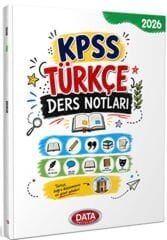 2026 KPSS Türkçe Ders Notları Data Yayınları