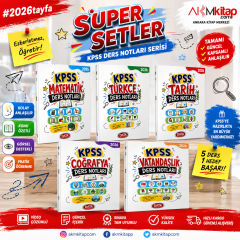 Data Yayınları 2026 KPSS Ders Notları Seti 5 Kitap
