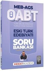 ÖABT MEB AGS Türk Dili ve Edebiyatı Türkçe Eski Türk Edebiyatı Soru Bankası İndeks Akademi
