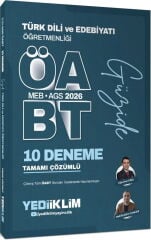 2026 MEB AGS ÖABT Güzide Türk Dili ve Edebiyatı Öğretmenliği Tamamı Çözümlü 10 Deneme Yediiklim