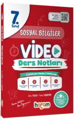 7. Sınıf Sosyal Bilgiler Video Ders Notları Hocam Anlatır