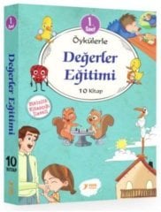 1. Sınıf Öykülerle Değerler Eğitimi Seti (10 Kitap Takım) Yuva Yayınları