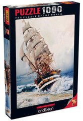 Anatolian Puzzle 1000 Parça Kara İnci