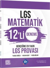 LGS Matematik 12 li Deneme Gerçeğine En Yakın LGS Provası KR Akademi